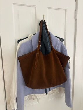 Coach Suede Gramercy Tote